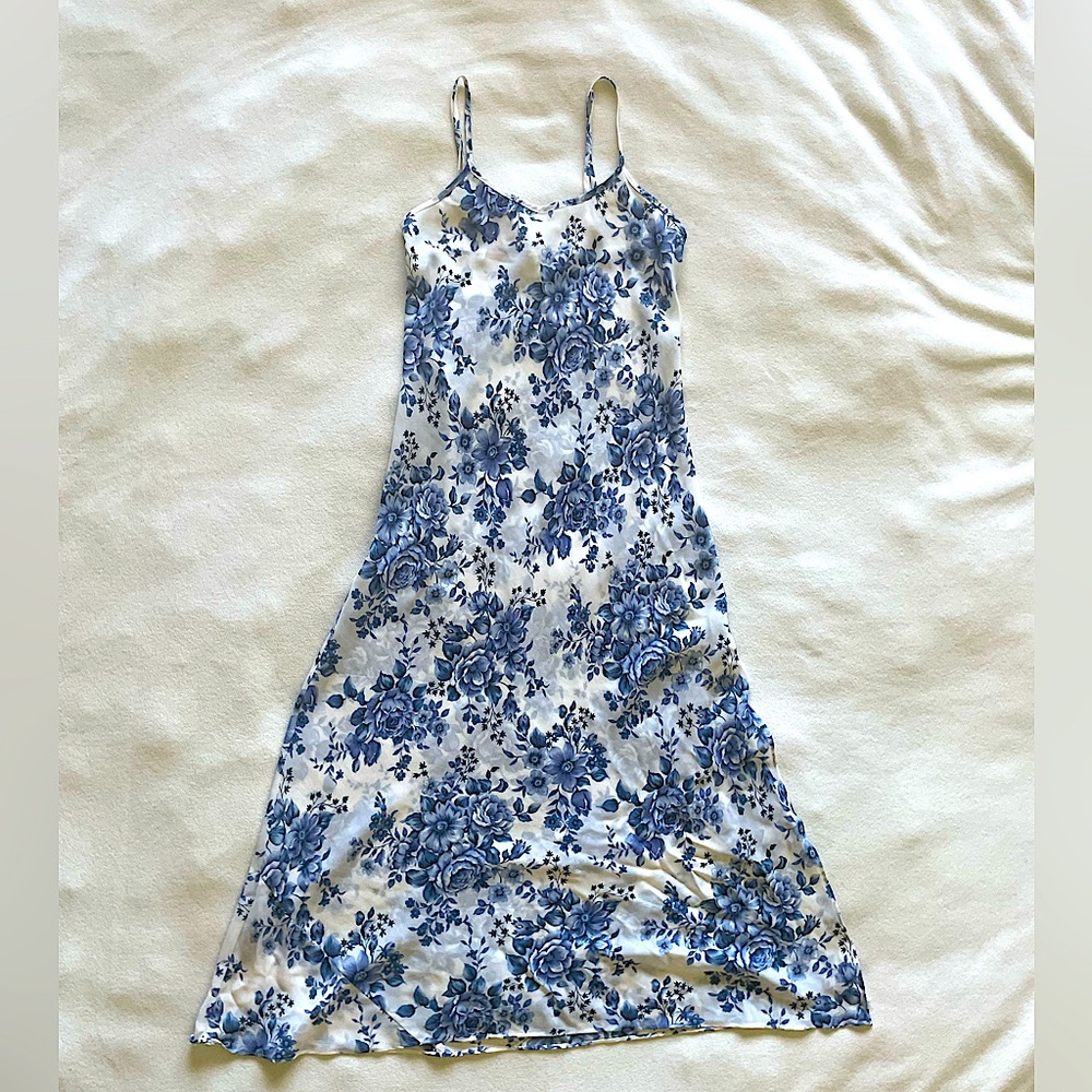 Floral Victoria’s Secret Dress with Single Slit
